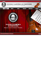 Mobile Screenshot of filarmonicapontevedra.org